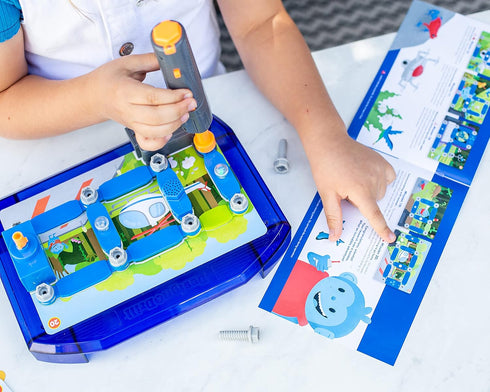 Educational Insights Design & Drill Adventure Circuits, STEM Toy, 63 Pieces, Ages 5+...