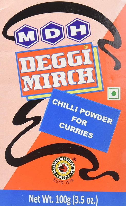 MDH Deggi Mirch (Bright Red Chilli Powder) 100gram...