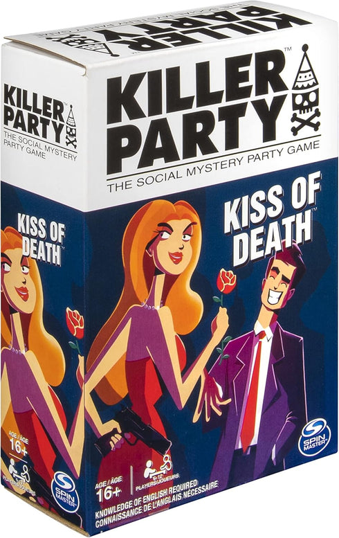 Killer Party - Kiss of Death, The Social Mystery Party Game for Ages 16 and Up...