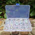20mm Crystal Glass Ball 15pcs Chandelier Prisms Pendants Parts Beads Rainbow Maker Garden Suncatcher for Windows Candelabra Lamp Curtain Party Wed...