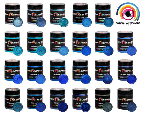 Eye Candy Premium Mica Powder Pigment “Okinawa Blue” (25 gr) Multipurpose DIY Arts and Crafts Additive | Natural Bath Bombs, Resin, Paint, Epoxy, ...
