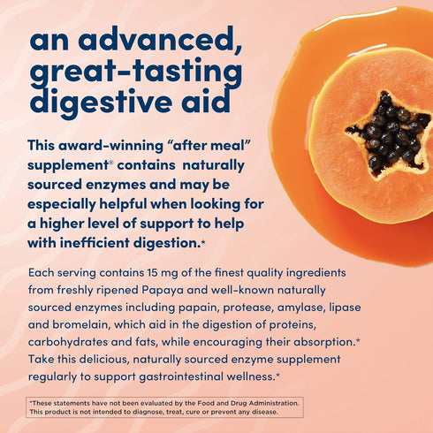 American Health Super Papaya Enzyme Plus, 90 Count...