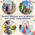 12 Pieces Blank Award Ribbon Prize Ribbon 1st Place Rosette Ribbon Award Medal Winner Victory Ribbon Recognition Participation Ribbon for Competit...