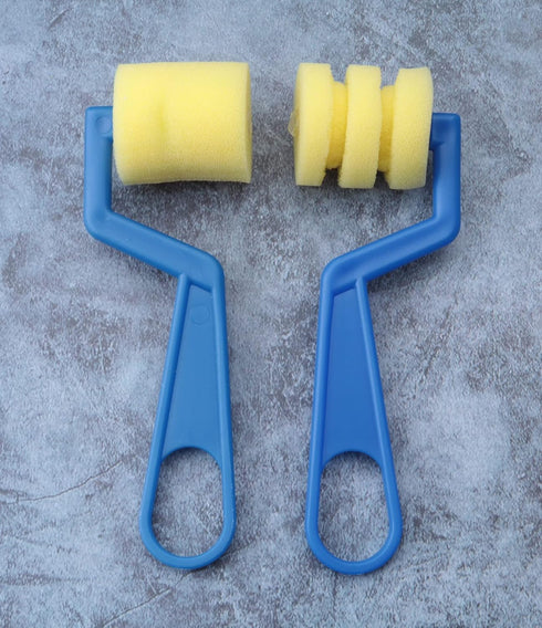 8 Pcs Painting Sponge Roller Set Washable Soft Painting Brushes Tools Foam Roller Sponge for Kids Drawing Crafting School Students DIY Paint Back ...