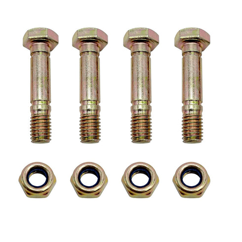 4-Pack 710-0890 Snowblowers Shear Bolts and Nuts Replaces MTD Cub Cadet Troy-Bilt 710-0890a 910-0890A SnowThrower...