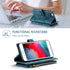 UEEBAI Wallet Case for iPhone SE 2022 5G/iPhone 7/iPhone 8/iPhone SE 2020, Handmade PU Leather Phone Case Card Slots Magnetic Zipper Pocket Kickst...