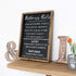 Rustic Bathroom Rules Sign,Farmhouse Toilet Wall Decor,Funny Bathroom Wood Framed Wall Art Decorations(11.8x15.8in) (black)...