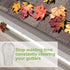 16PCS Gutter Guards 3 in Gutter Downspout Guard Adjustable Aluminium Leaf Filter Strainer, Gutter Protector from Leaves Filter Gutter Protection f...