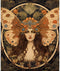 Tucocoo DIY Paint by Numbers Kits 16x20 inch Canvas Digital Oil Painting for Adults Beginner with Brushes and Acrylic Pigment, Beautiful Butterfly...