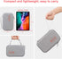 Canboc Hard Electronic Organizer Travel Case Electronics Accessories Cable Gadget Wire Storage Bag Double Layer Shockproof Box for Charger, Cord, ...