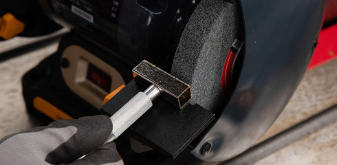 POWERTEC Grinding Wheel Dresser, Diamond Grinding Wheel Dressing Tool for Truing Bench and Pedestal Grinding Wheels, Bench Grinder Accessories, 2 ...