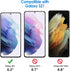 JETech Screen Protector Compatible with Samsung Galaxy S21 5G 6.2-Inch, HD Clarity, Flexible TPU Film Compatible with Fingerprint Sensor, 2-Pack...