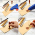 Nuanchu 15 Pieces Glue Gun Sealing Wax Sticks for Retro Vintage Wax Seal Stamp and Letter, Great for Wedding Invitations, Cards Envelopes, Mails, ...