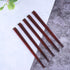 Antner 5 Pairs Hardwood Chopsticks Japanese Style Reusable Hand-Carved Chopsticks Natural Wood Chop Sticks with Gift Box, Dishwasher Safe...