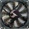 Bgears 90 mm 2 Ball Bearing High Speed High Performance Fan, Translucent Black (b-PWM 90 Black 2ball)...