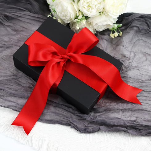 1 Inch Wide Solid Color Double Sided Polyester Satin Ribbon 20 Colors X 2 Yard Each Total 40 Yds Per Package...