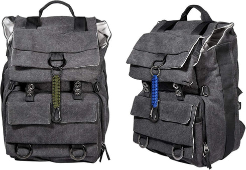 Hicarer 10 Pieces Paracord Keychain Quick Release Key Clip Lanyard Key Ring Hook Heavy Duty Keychain for Men Women Sports...