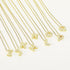 SENRAN Dainty Bubble Initial Letter Necklace for Women 18k Gold Plated Balloon A-Z Letter Pendant Name Choker Necklace Personalized Jewelry Gifts ...