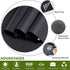 VELIMAX Static Cling Total Blackout Window Film Privacy Room Darkening Window Tint Black Window Cover 100% Light Blocking No Glue (17.7 x 118 inch...