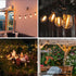 S14 Replacement LED Light Bulbs, Shatterproof & Waterproof 1W S14 LED Bulbs, Outdoor String Lights , E26 Base Patio Edison LED Light Bulbs, Warm W...