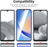 NEW'C Pack of 3 Tempered Protective Glass for Samsung Galaxy A34 5G, Scratch-Free, 9H Hardness, HD Screen Protector, 0.33 mm Ultra Clear, Ultra Re...