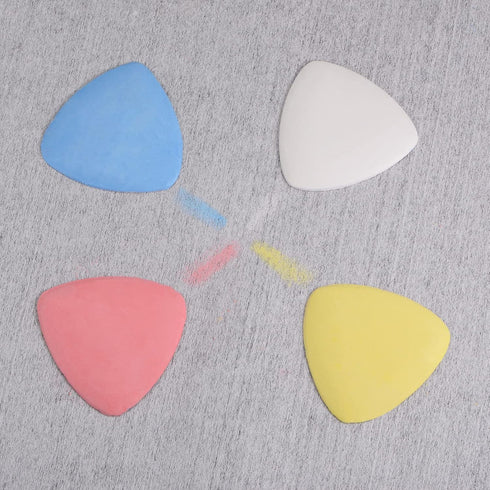 20pcs Tailors Chalk Triangle Sewing Chalk, Washable Fabric Marker with Plastic Storage Box for Crafting, Quilting, Sewing Supplies Accessories, Wh...