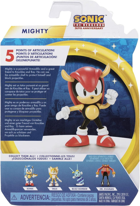 Sonic The Hedgehog 2.5-Inch Action Figure Classic Mighty Collectible Toy...