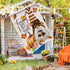 Happy Fall Y'all Coffee Gnome Pumpkin Large House Flag Double Sided, Autumn Maple Leaf Leopard Striped Decorative Garden Yard Outdoor Decor, Thank...