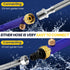 2024 Upgraded Pressure Washer Wand, High Pressure Hose Jet Nozzle, High Pressure Power Washer For Garden, Hose Nozzle Sprayer High Pressure And Gu...