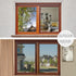 HIDBEA One Way Window Privacy Film Daytime, Heat Control UV Blocking Reflective Mirror Window Tint for Home, Non-Adhesive Self Static Cling Window...