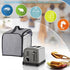 Toaster Cover with Base for 2 Slice Wide Slot, Dust Covers Compatible with Cuisinart 2 Slices, Toaster Bags with Zipper Closure (Cover Only)...