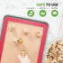 Nutrichef Silicone Baking Mats - 2 Non-stick Food-Grade Reusable Silicone Mats - Perfect for Half Baking Pans 16.5 x 11.6 IN - Oven-Safe Up to 480...