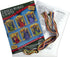 Design Works Crafts Medieval Angels Counted Cross Stitch Ornament Kit, Red, Blue, Green, Gold and More (Mixed)...