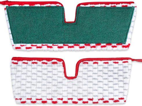 KEEPOW Mop Pads Refills Deep Clean Compatible with O-Cedar Promist Max Spray Mop Double-Side Deep Clean Washable Reusable Flip Mop Pads Replacemen...