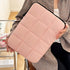 Puffy Laptop Sleeve 13 Inch Pink, Waterproof Carrying Case Bag for Women, Fluffy Computer iPad Pro 12.9 Case, Compatible with MacBook Pro 12, MacB...