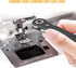 Right Angle Screwdriver Mens Gifts - 90 Degree Offset Ratcheting Screwdriver Pocket Mini Low Profile Ratchet Wrench Bit Socket Set for Tight Space...