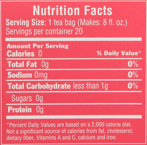 Triple Leaf Tea Black Tea Bags, Rose, 20 Count...