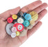 Super Z Outlet Scrambled Assortment Bag of Buttons for Arts & Crafts, Decoration, Collections, Sewing, and More! (100 Pack)...