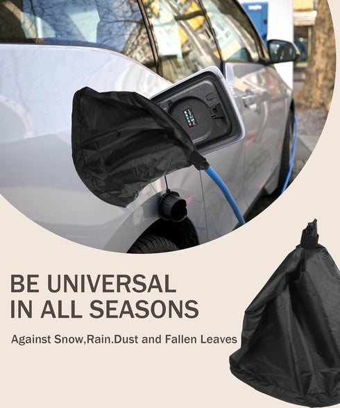 EV Charger Cover,EV Charger Plug Port Cover,Electric Car Charger Cover,Car Accessories Car Charging Port Cover,Outdoor Waterproof Snow Rain UV All...
