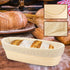 Banneton Oval Bread Proofing Basket (30 cm / 11.8 inch), Handmade Rattan Sourdough Proofing Basket Bowl with Liners...