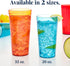 US Acrylic Café Plastic Reusable Tumblers (Set of 12) 32-ounce Iced-Tea Cups, Assorted | Value Set of Restaurant Style Drinking Glasses, Stackable...