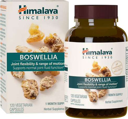 Himalaya Boswellia, Joint Support for Mobility and Flexibility, Promotes Tissue Preservation, 250 mg, 120 Capsules...