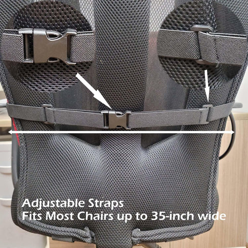 Inflatable Lumbar Support Pillow for Office Chair and Car Seat, Back Support Cushion with Air Pump for Reducing Lower Back Pain...