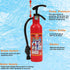 2 Pack Toy Fire Extinguisher Firefighter Role Play Toys for Kids, Small Water Gun Squirt Toys Gifts for Boys Girls Pool Beach Outdoor Play, Firema...
