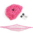 Toy Hammock, Stuffed Animals Hammock, Jumbo Toy Storage Net 83" Wall Sling Corner Extra Large Kids Children Mesh Toy Net Organizer (Pink, 83 Inch)...
