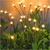 Solar Garden Lights 1 Pack 8 Led flower bed lights- Beautiful and Decorative Outdoor Patio Decor with Swaying Fairy Lights - Ground Solar Lights f...