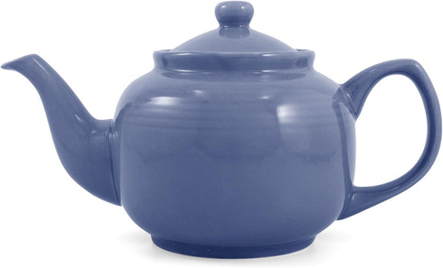 Blue Denim Classic 6 Cup Ceramic Teapot...