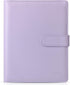 Mr. Pen- Leather Planner Binders, Composition Notebook Cover Refillable, Wallet Binder, 6 Ring (A5, Purple)...