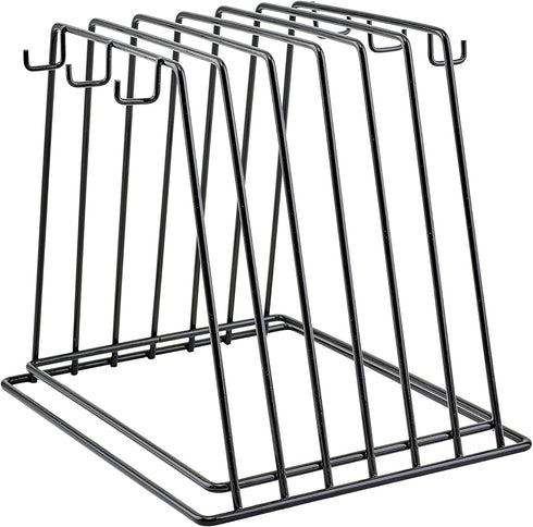 Winco 6-Slot Cutting Board Rack, Vinyl Coated Medium...