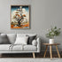 Posterizer 1 pcs-peacefull giant treehouse-Abstract & Modern Art-Fantasy & Fiction Art-Gift for Art Lovers-Decor for Home & Office- UNFRAMED Wall ...